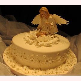 Торт на Крещение "Ангел" 