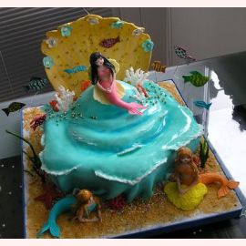 Торт "Подводное царство"