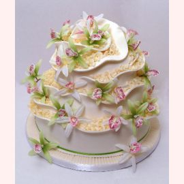 Торт "Цветочный шедевр"