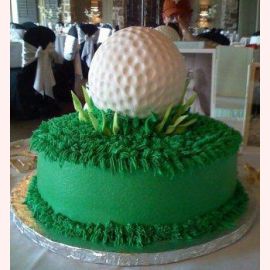Торт "Мяч для гольфа"