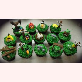 Детские пирожные "Angry Birds" №1
