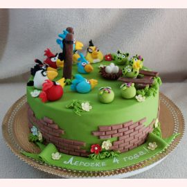 Торт "Angry Birds" №4