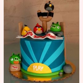 Торт "Angry Birds" №6