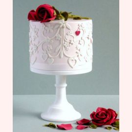 Свадебный торт "Нежность розы"