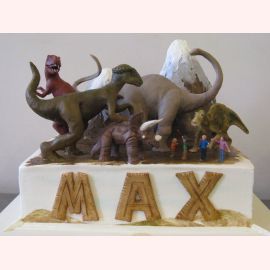 Торт "Эпоха динозавров"