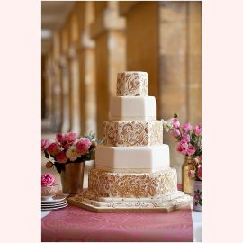 Свадебный торт "Узоры"