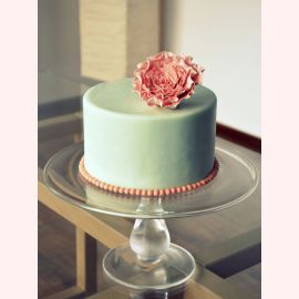 Торт "Персиковый цветок"