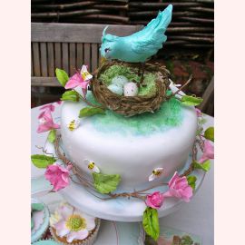 Торт "Гнездо птички"
