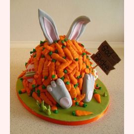 Торт "Гора морковки"