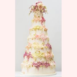 Свадебный торт "Цветочная Флоренция"