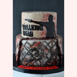 Торт "Игра Walking Dead"