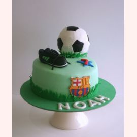 Торт "Футбольная тема"