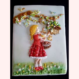 Торт "Прекрасная весна"