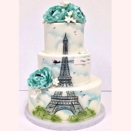 Торт "Небо в Париже"