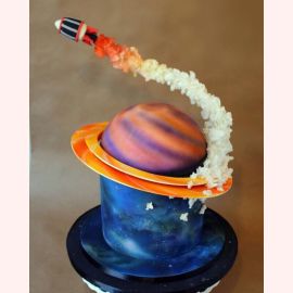 Торт "Далеко в космос"