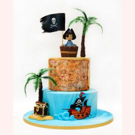 Торт "Маленький пират"