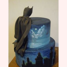 Торт "Ночной город. Бэтмен"