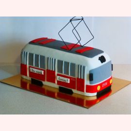 Торт "Серёжин трамвай"
