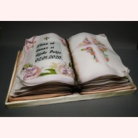 Торт "Венчальная книга"