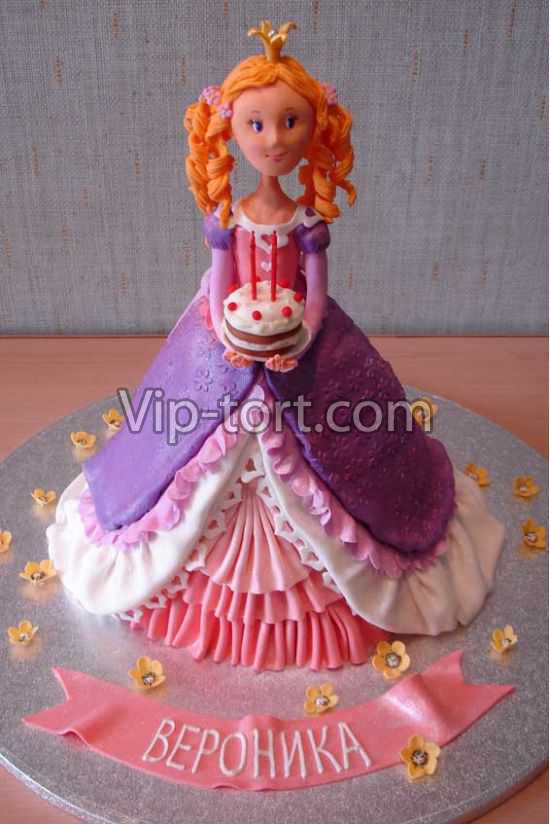 Торт для девочки "Королева"
