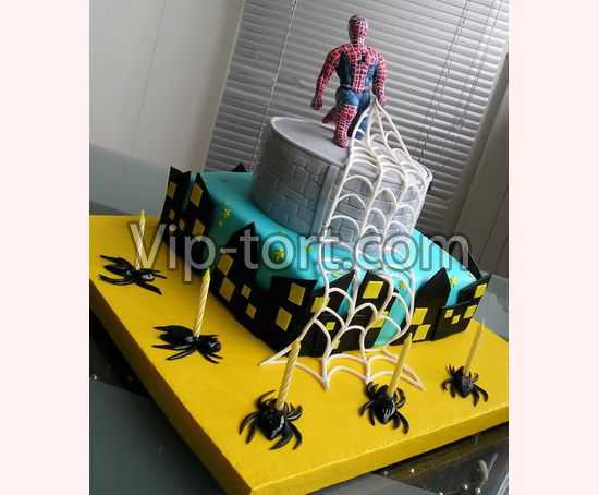 Торт для мальчика "Человек-Паук ( Spider-Man)"