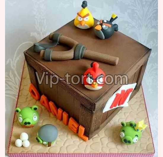 Торт "Angry Birds" №5