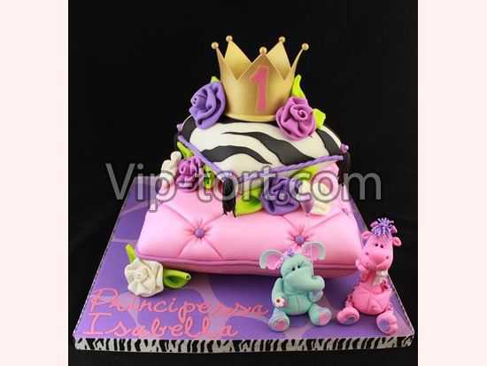 Торт на 1 год "Королевский годик"