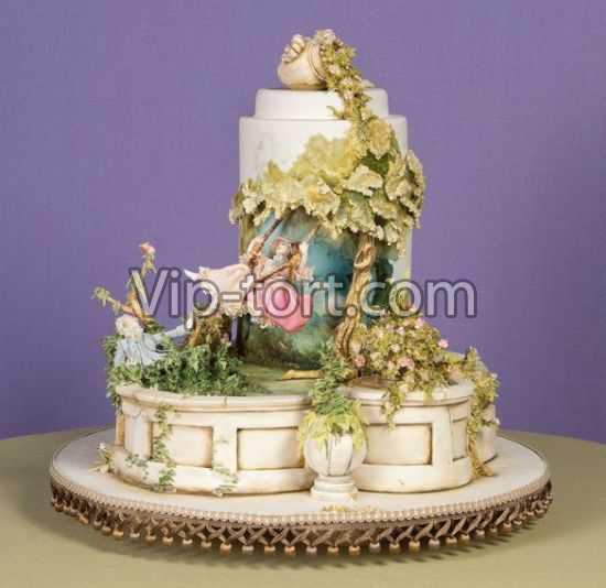 Свадебный торт "Романтичное свидание"