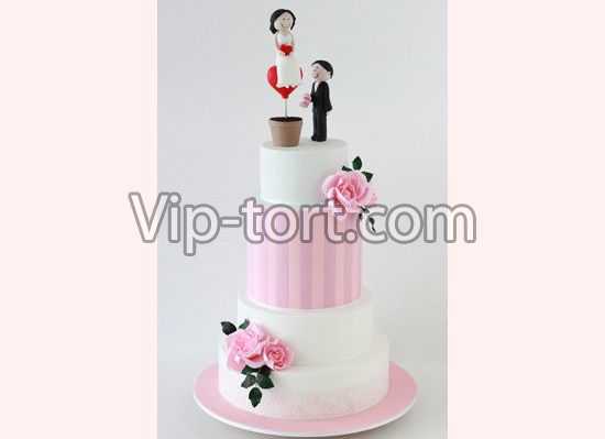 Торт "Жена цветок-счастье для мужа"