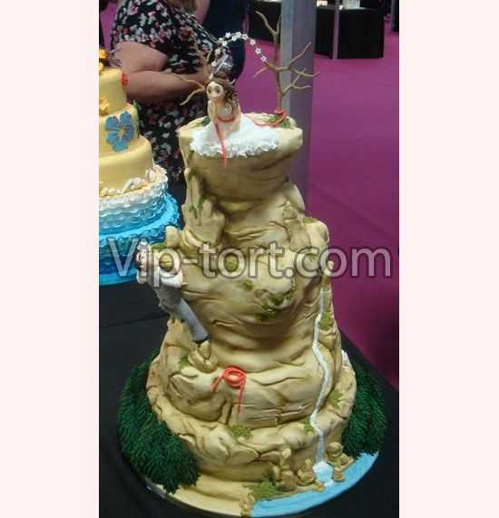 Свадебный торт "Вверх за любовью!"