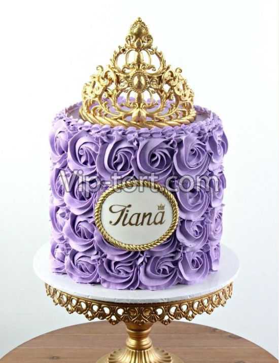 Торт "Корона для принцессы Лианы"