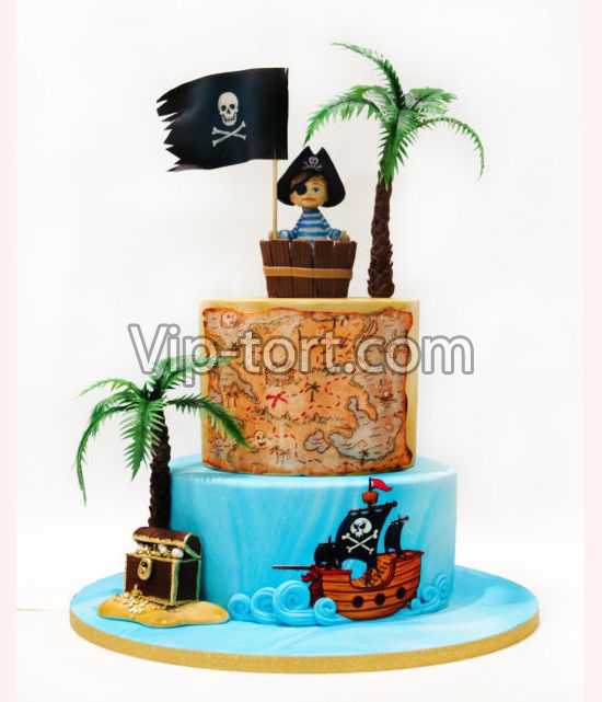 Торт "Маленький пират"