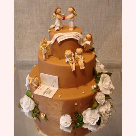 Свадебный торт "Свадьба херувимов"