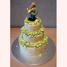Свадебный торт "Кинг-Конг с невестой"