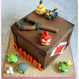 Торт "Angry Birds" №5