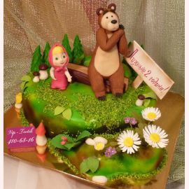 Торт "Маша и Медведь"