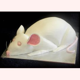 Торт "Год Белой Металлической Крысы"