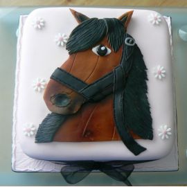 Торт "Милая лошадка"