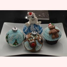 Детские пирожные "Новогодняя сказка"
