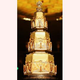 Свадебный торт "Золотой император"