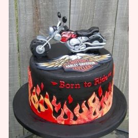 Торт "Мотоциклисту"