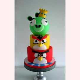 Торт "Angry Birds №10"