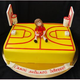Торт "Баскетбольное поле"