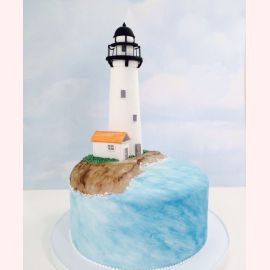 Торт "Величественный маяк"
