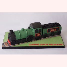 Торт "Поезд с углем"