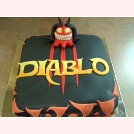 Торт "Diablo III"