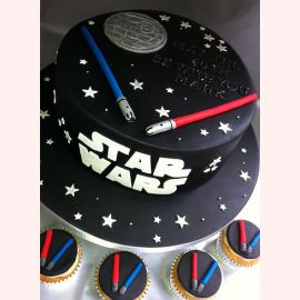 Торт "Star Wars вселенная"