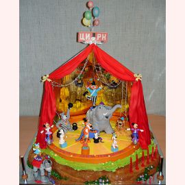 Торт "Арена цирка"