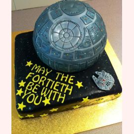 Торт "Звездный корабль. Star Wars"