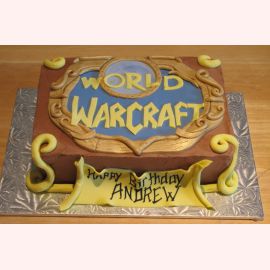 Торт "Мир. World of Warcraft"